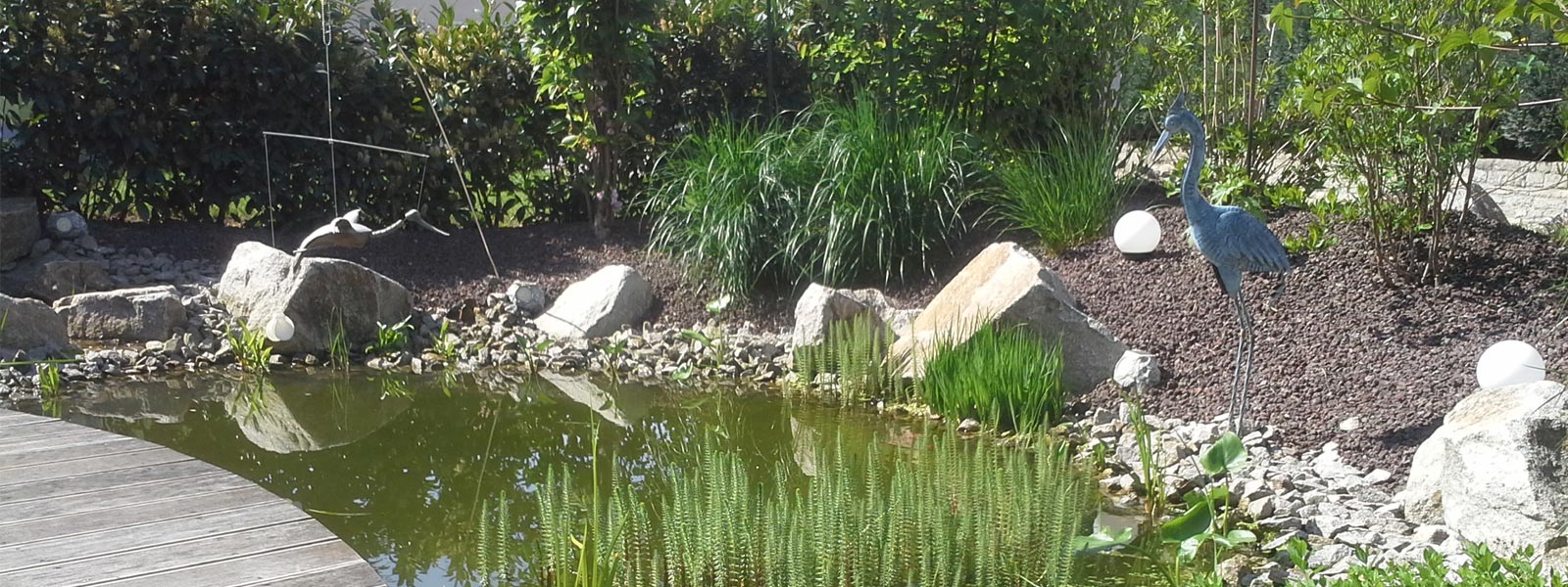 Wasser, Begrünung & Pflege
